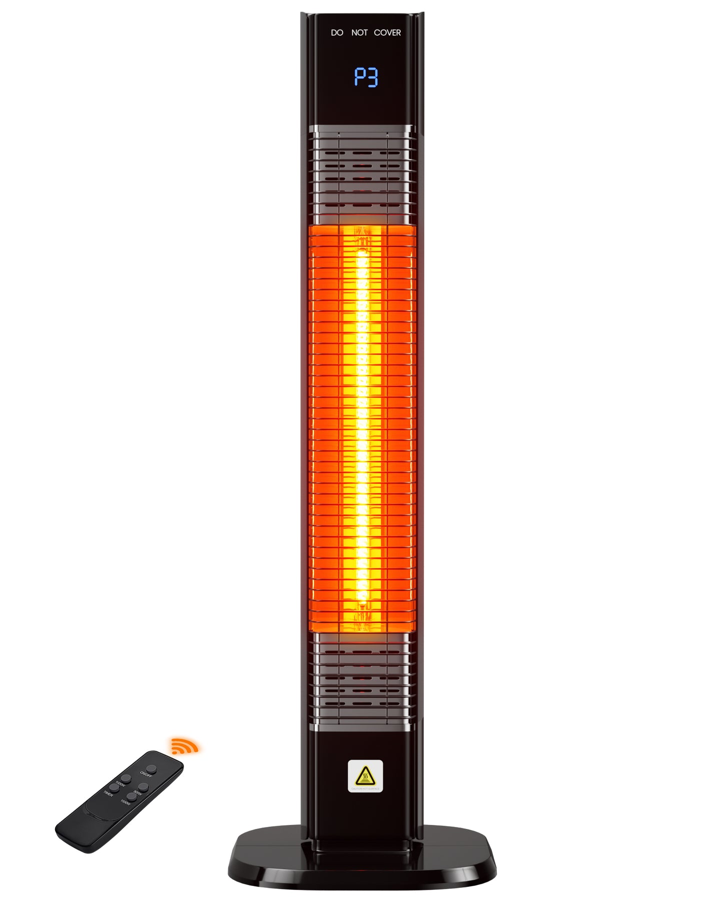 MEPTY Electric Patio Heater, Infrared Outdoor Heater