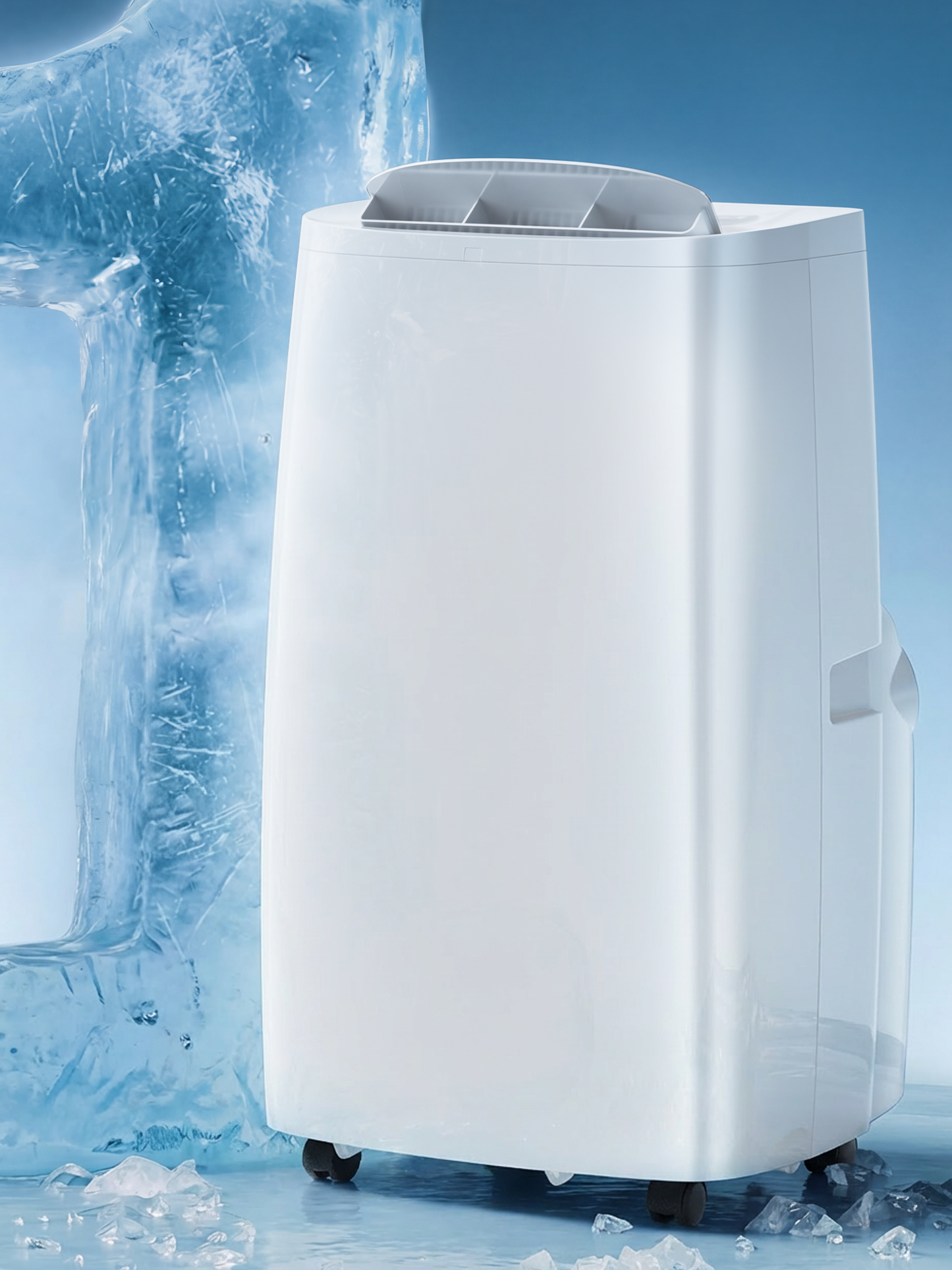 MEPTY Portable Air Conditioners, 14000 BTU Portable AC Unit with Dehumidifier, Sleep Mode, 24H Timer, Cools Room up to 700 sq.ft, Room Air Conditioners with Self-evaporation System for Bedroom