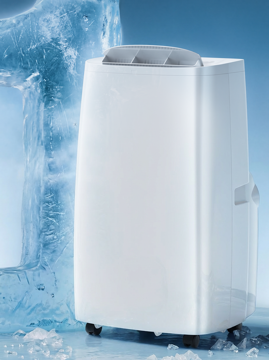 MEPTY Portable Air Conditioners, 14000 BTU Portable AC Unit with Dehumidifier, Sleep Mode, 24H Timer, Cools Room up to 700 sq.ft, Room Air Conditioners with Self-evaporation System for Bedroom